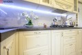 Bucătărie clasică în formă de „L” fronturi MDF frezat 3D - vopsit Fildeș CLA225 Bucătării clasice la comanda chisinau