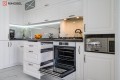 Bucătărie clasică în formă de „L” fronturi MDF frezat 3D - vopsit Alb CLA203 Bucătării clasice la comanda chisinau