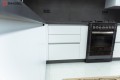 Bucătărie modernă în formă de „L” fronturi Acrylux Alb MOD239 Bucătării moderne mobila