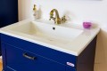 Mobilier baie liniară fronturi SMart cularea Albastru BA63 Mobilier clasic pentru baie mobila