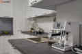 Bucătărie neoclasică în formă de „U” fronturi MDF frezat 3D - vopsit Alb NEO157 Bucătării Neoclasice la comanda chisinau