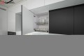 Bucătărie modernă în formă de „U” fronturi Acrylux Alb MOD252 Bucătării moderne mobila